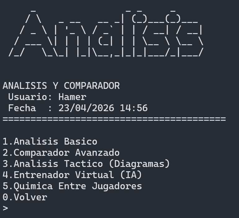 Análisis y comparador