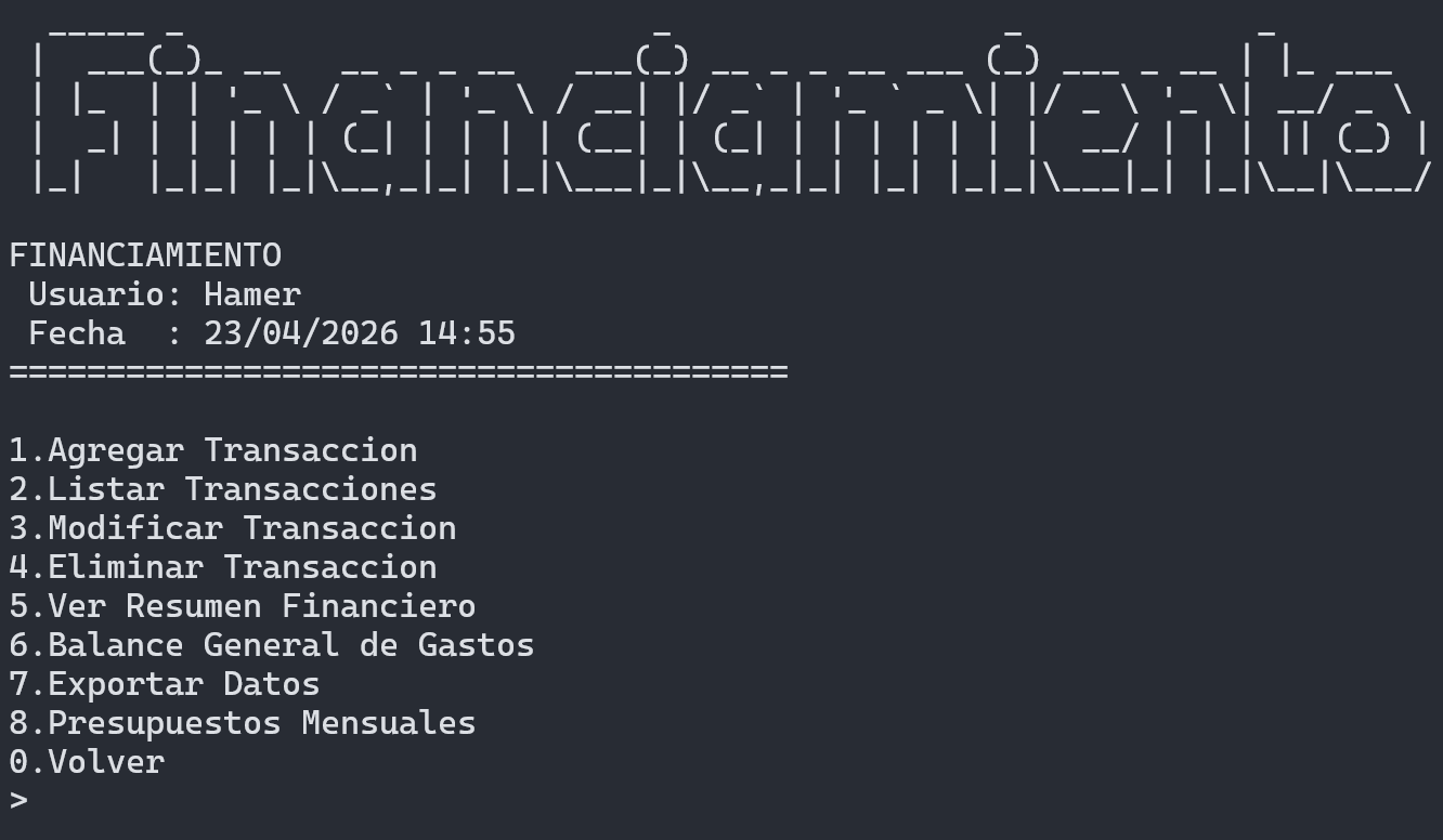 Gestión financiera