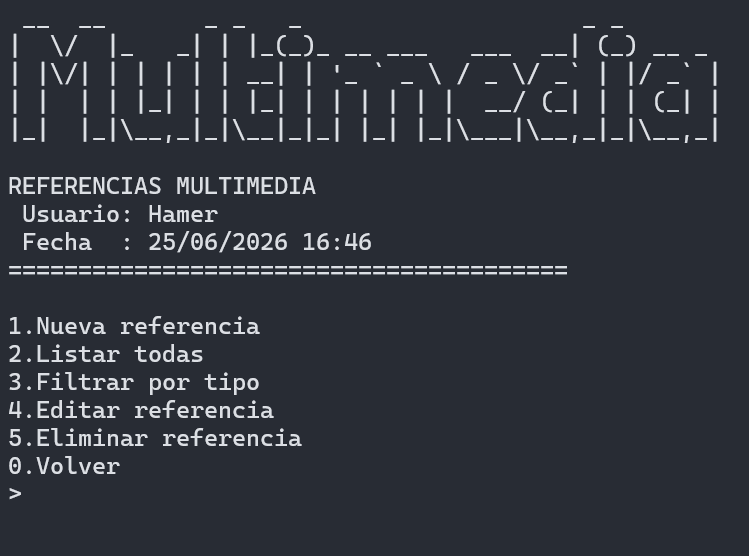 Referencias Multimedia